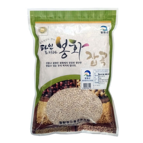 [청량쌀유통영농조합법인] 2023년 파인토피아 찰보리쌀 1kg