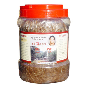 김종례순재래식 된장 2kg  전통 방식 메주 토종 장 무방부제 국산콩 100%